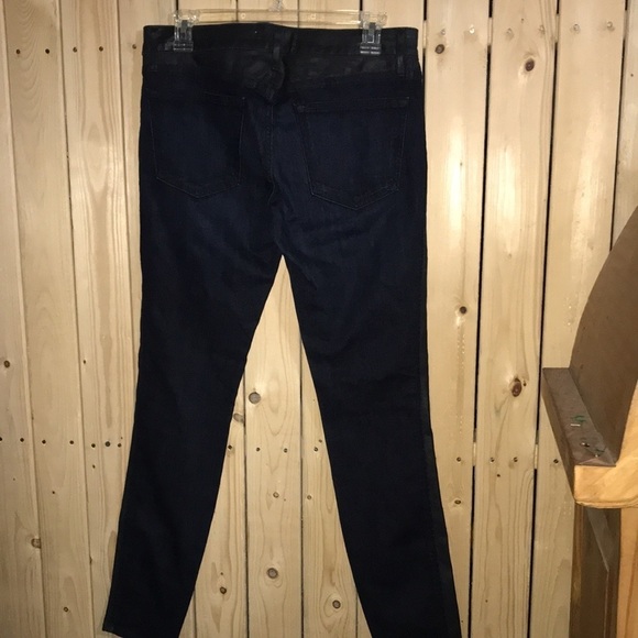 RICH & SKINNY Black & Blue Skinny Jeans 28 (31”) - Picture 2 of 8